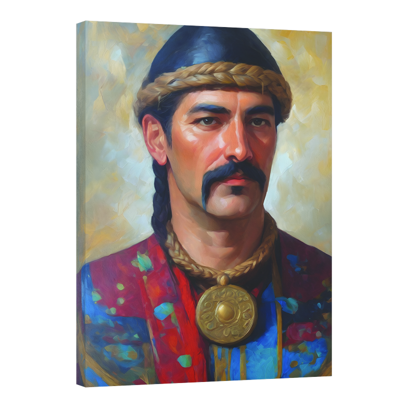 Портрет на Хан Аспарух , Portret na han Asparuh